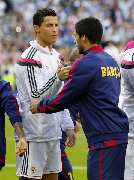 Статистика Роналду и Суареса в 2015 году