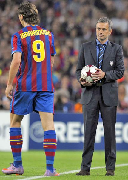 Жозе Моуриньо и Златан Ибрагимович