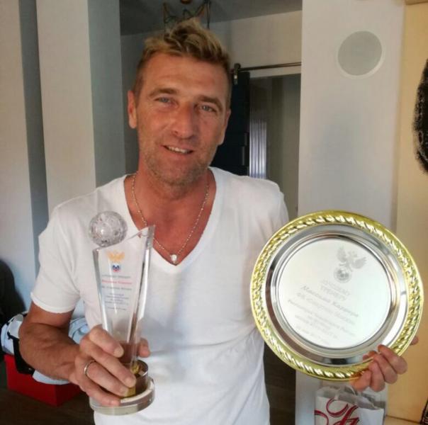 Массимо КАРРЕРА с призами РФПЛ