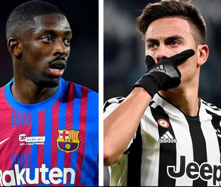 «ПСЖ» может подписать Пауло Дибалу или Усмана Дембеле.