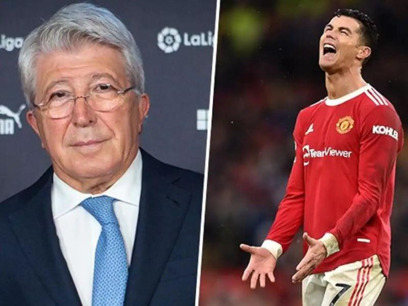 Президент «Атлетико» прокомментировал трансфер Роналду