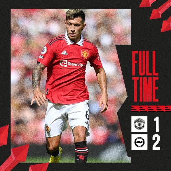 «Манчестер Юнайтед» проиграл первый матч при тен Хаге