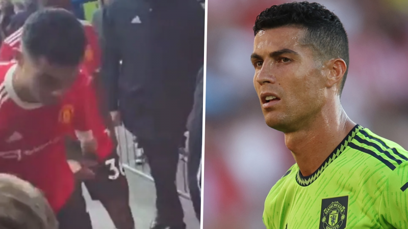 Роналду получил предупреждение от полиции Великобритании