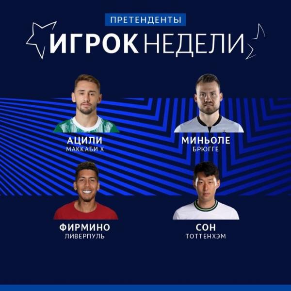 Назван лучший игрок и лучший гол Лиги чемпионов