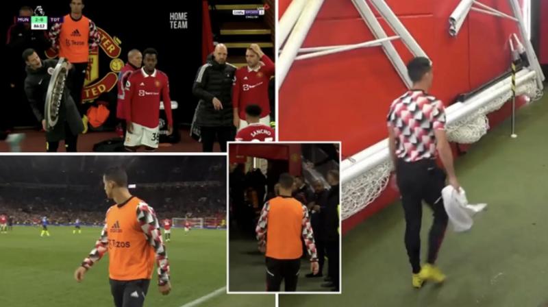 Известно почему Роналду ушёл со скамейки запасных на 90-ой минуте