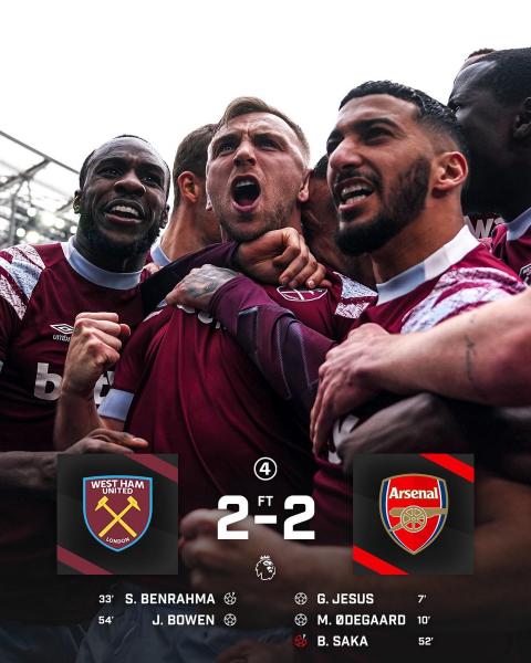 «Арсенал» упускает чемпионство: вторая упущенная победа