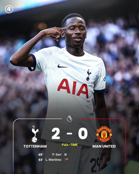 «Тоттенхэм» обыграл «МЮ» без Кейна