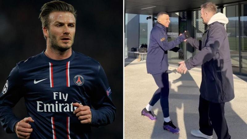 Бекхэм встретился с Мбаппе