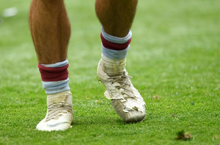Jack Grillish happeness shoes Aston Villa