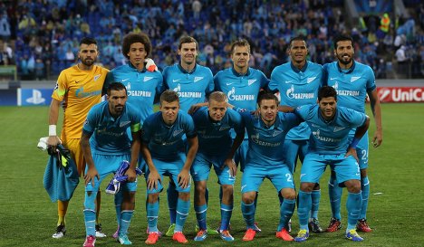 Заявка «Зенита» на плей-офф Лиги Европы