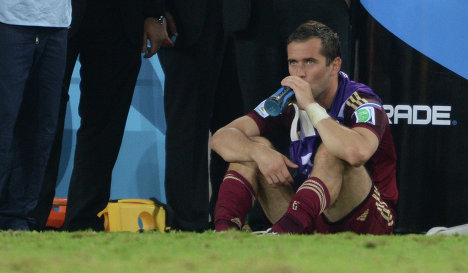 У Кержакова худший процент точных передач на ЧМ-2014