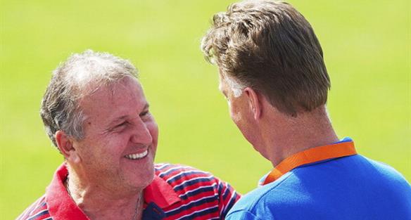 Зико общается с одним из футбольных гениев