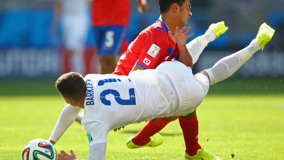 Скучная ничья Коста-Рики и Англии