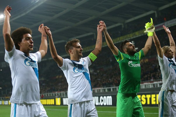 Зенит в 1/4 финала Лиги Европы