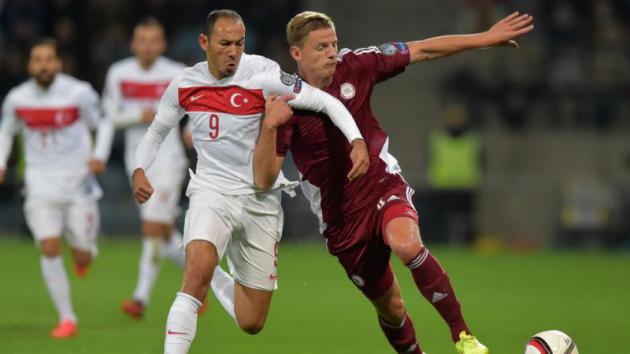 Латвия 1–1 Турция