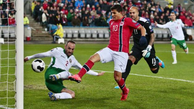 Норвегия 2–1 Болгария