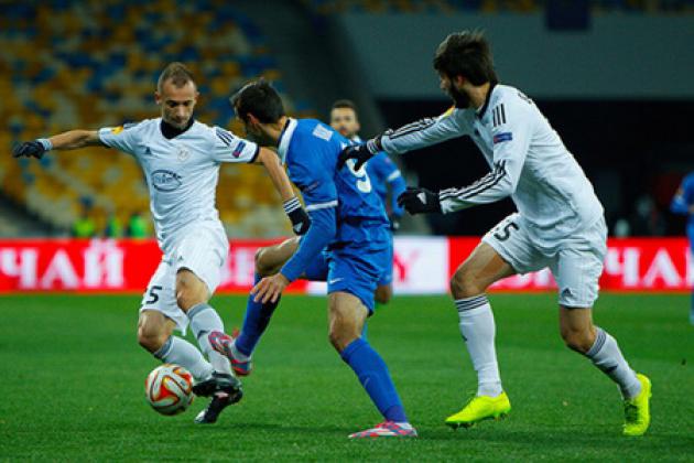 Анонс и прогноз матча 4-ого тура группового этапа Лиги Европы «Карабах» – «Днепр» 06.11.2014. Статистика команд