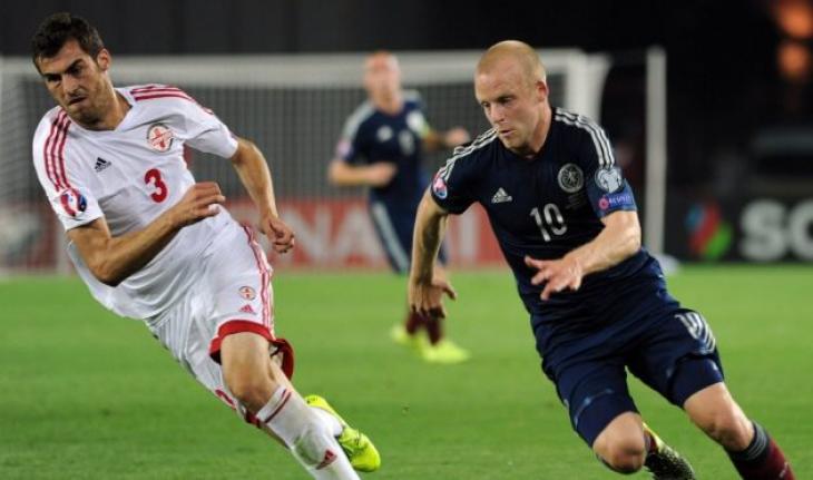 Евро-2016: Грузия одолела Шотландию