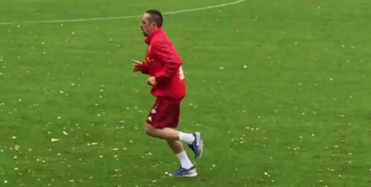 «Бавария»: Рибери провел первую тренировку за 7 месяцев 