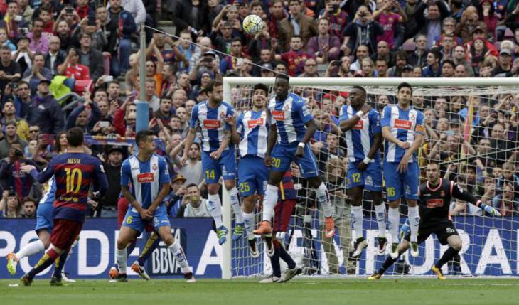 Месси – лидер этого сезона по голам со штрафных в топ пяти чемпионатах