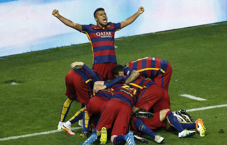 «Барселона» оформила «Золотой дубль» в седьмой раз в истории