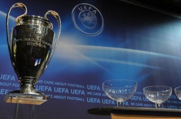 Онлайн трансляция жеребьевки раунда плей-офф Лиги Чемпионов