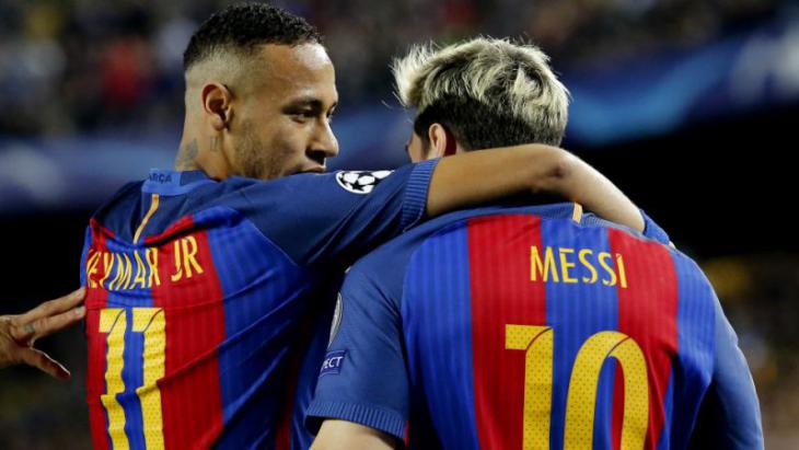 Неймар и Месси