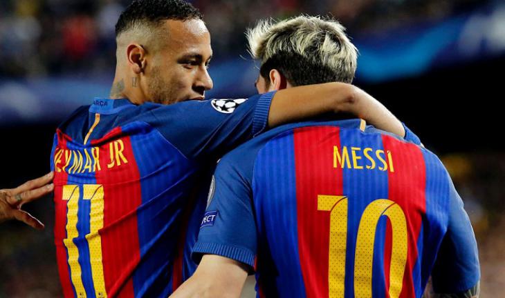 Месси, Неймар