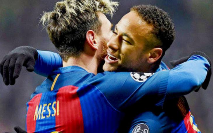 Неймар и Месси