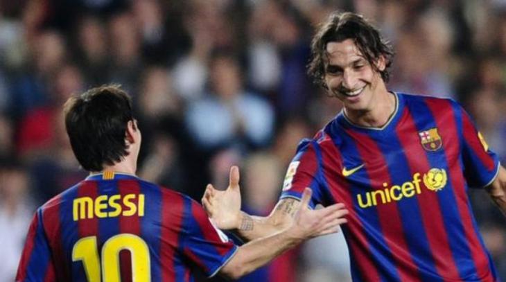Лионель Месси и Златан Ибрагимович