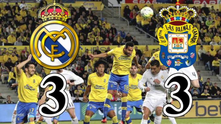 «Реал Мадрид» 3–3 «Лас-Пальмас»