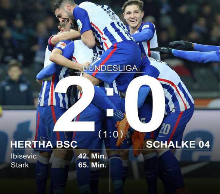 Обзор матча Герта - Шальке