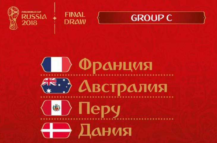 Состав группы C на ЧМ-2018; шансы команды группы C на чемпионате мира в России