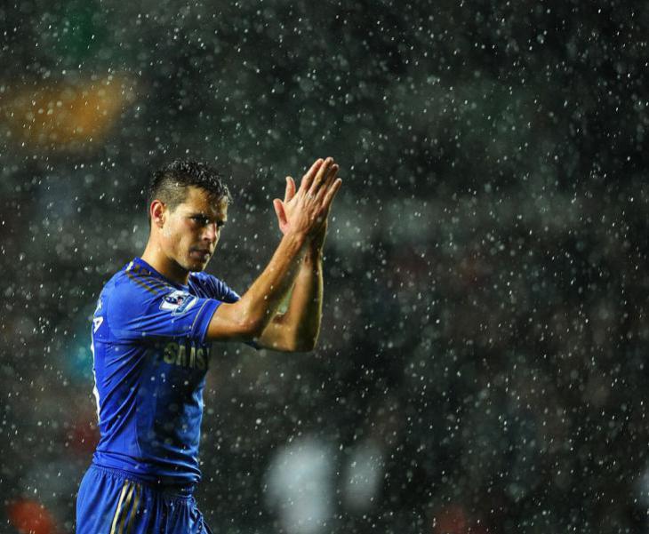 Сесар Аспиликуэта - настоящий мужик в Челси!