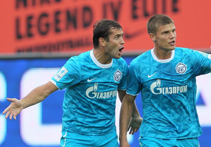 Денисов и Кержаков в дубле