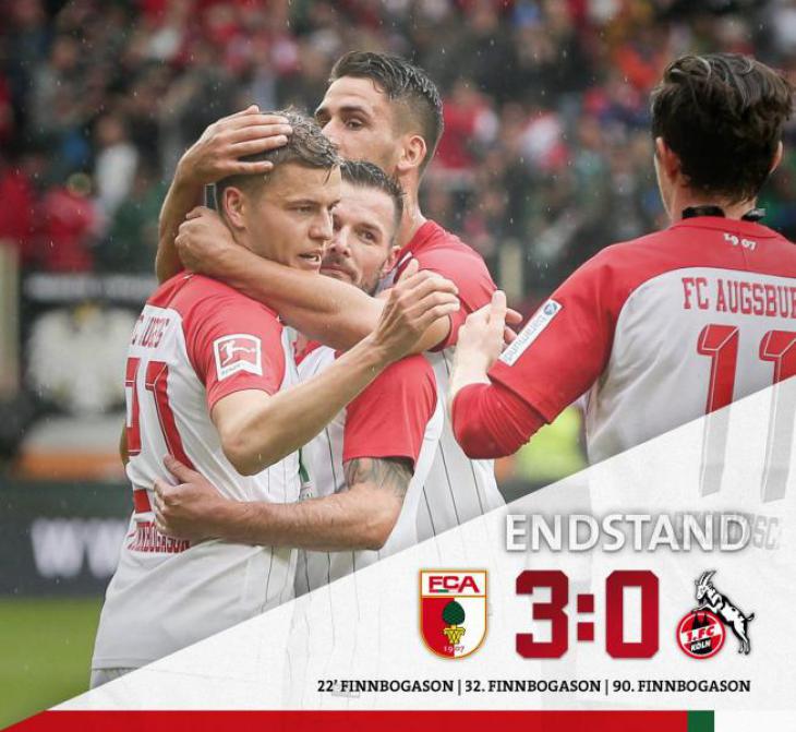 Обзор матча Аугсбург - Кёльн 3 тур Бундеслига сезона 2017/2018
