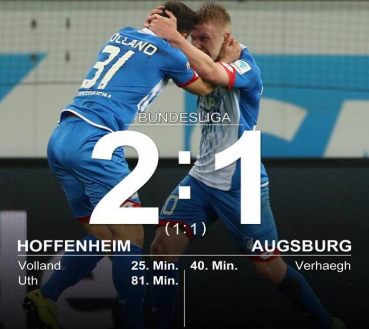 Обзор матча Хоффенхайм - Аугсбург