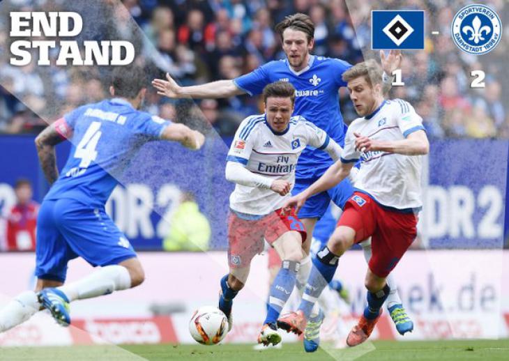 Обзор матча Гамбург - Дармштадт