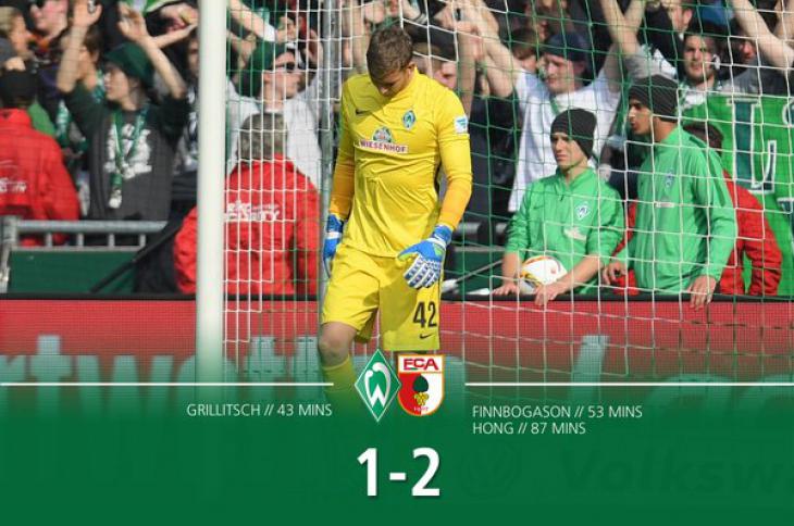 Обзор матча Вердер - Аугсбург