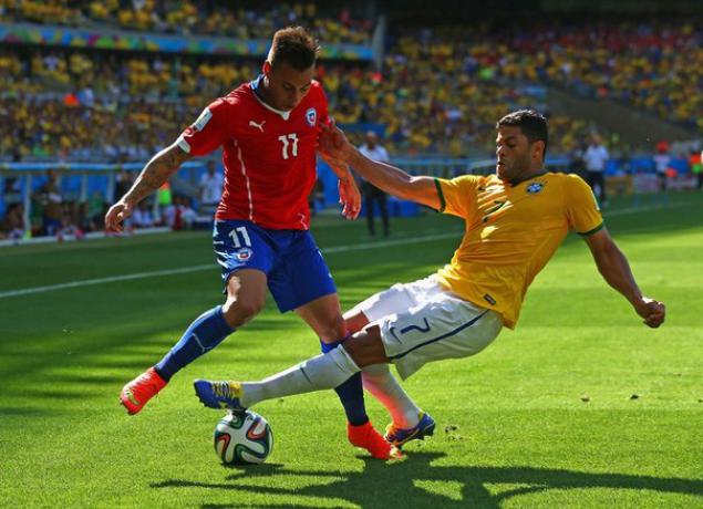 Обзор матча Бразилия - Чили