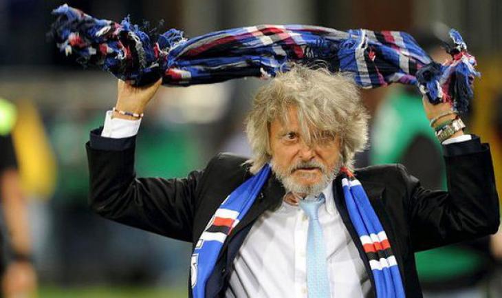 президент «Сампдории» Массимо Ферреро