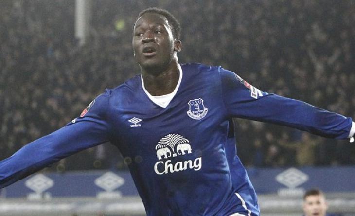 форвард «Эвертона» Ромелу Лукака. 