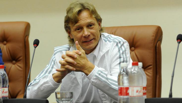 Валерий Карпин на своей первой пресс-конференции в качестве тренера армавирского &quot;Торпедо&quot;