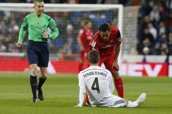 Серхио Рамос вылетел на три недели