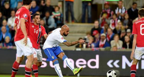 Норвегия 0 - 2 Италия