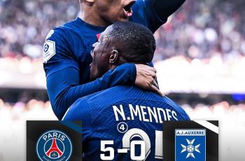 «ПСЖ» уничтожил «Осер»: Месси и Неймар не досмотрели матч до конца