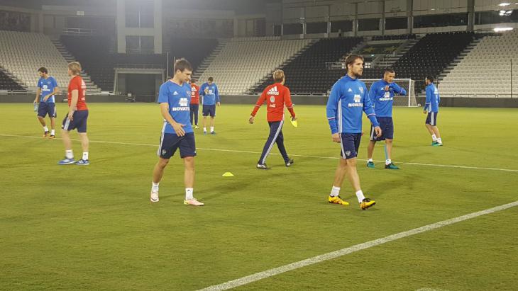 Стартовый состав сборной России на матч с Катаром