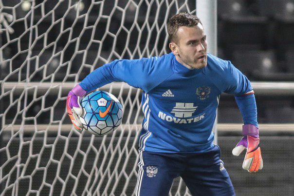 Игорь Акинфеев в сборной России