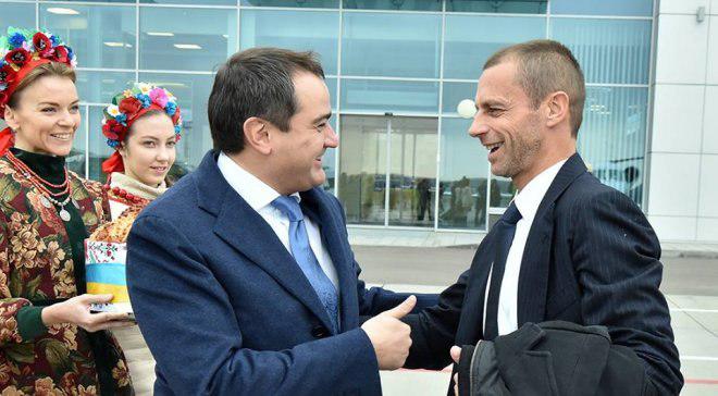 Президент УЕФА уверен, что Киев проведет фантастический финал Лиги чемпионов