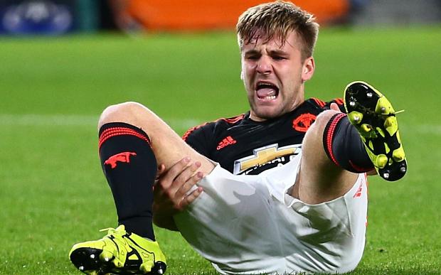 Люк Шоу вылетел на 9 месяцев